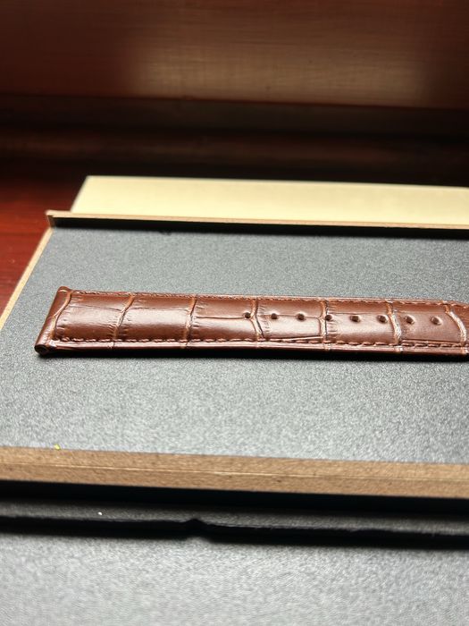 Pasek do zegarka 21 + 22 mm skóra Genuie Leather