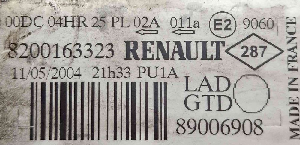 Ótica / Farol Esquerdo - RENAULT LAGUNA II