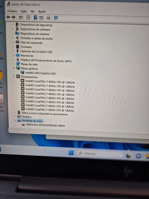 HP 840 G6 processador i7-8565U