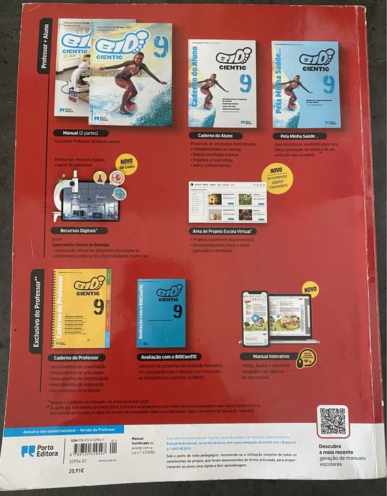 Manual Escolar 9. Ano BioCientic Parte II