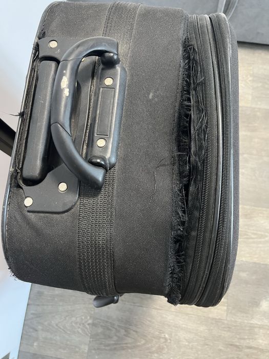Чемодан Dunlop валіза велика чорна самовивіз