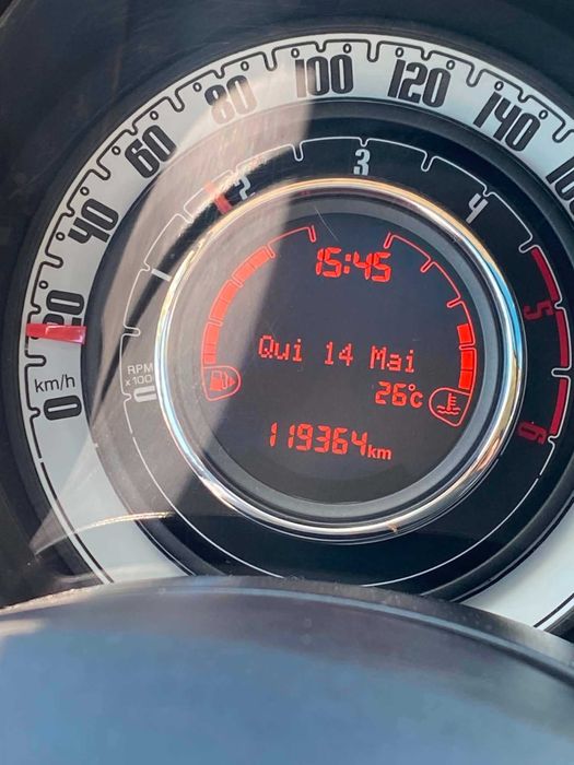 Fiat 500 1.3 Multijet Diesel | 2014 | 120.000 km | Histórico de Manutenção | Excelente Estado