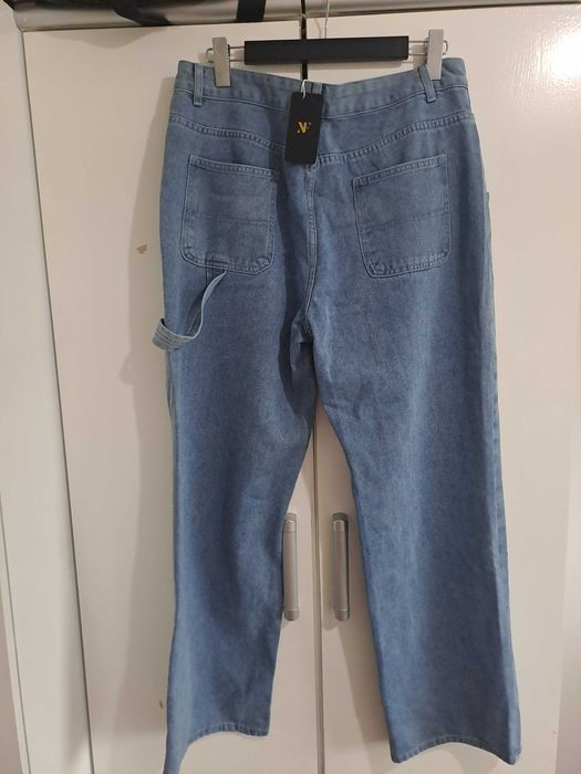 Spodnie jeans niebieskie