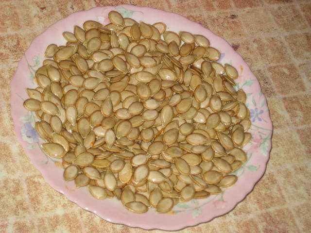 Насіння гарбуза сорту Баттернат, мускатний гарбуз.