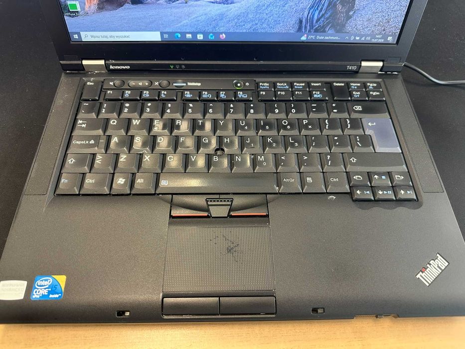 Laptop Lenovo ThinPad T410. 100% SPRAWNY. Stan wizualny Bardzo dobry