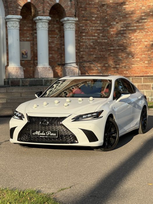 PREMIUM Lexus F Sport auto do ślubu wesele Warszawa i okolice