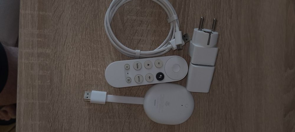 Odtwarzacz multimedialny 4K
GOOGLE Chromecast 4.0