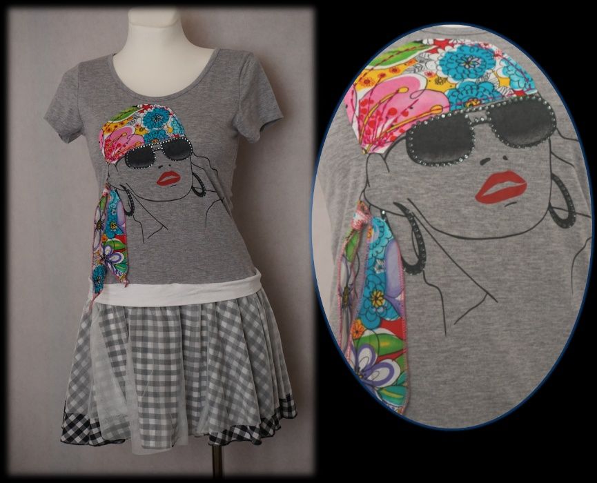 Nowa Sukienka na lato z aplikacją