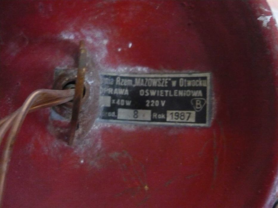 żyrandol mosiężny