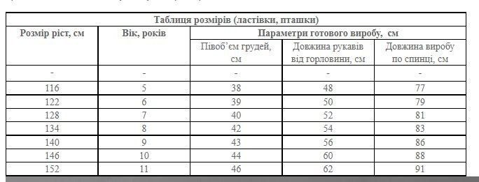 Дівчача вишита сукня Калина Розміри 104 110 116  122 128 134 см