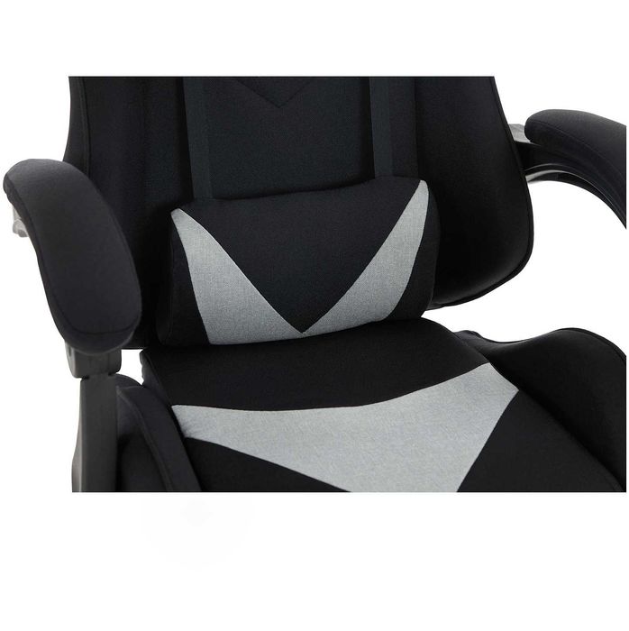 Fotel Gamingowy dla graczy tkanina EXTREME XTR Light Gray