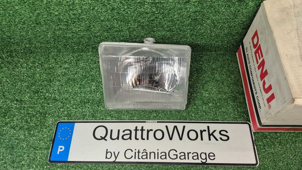 FIAT 127 3º 1981 ATÉ 1987 - ÓTICA/FAROL DENJI ESQUERDO NOVO EMBALADO.