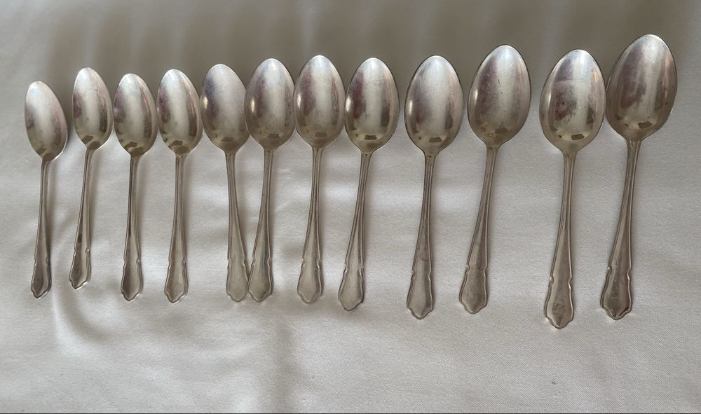 Faqueiro  de prata,Arthur Price of England de carne e fruta