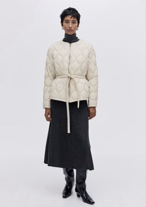 Стьобана куртка H&M чорна XS,S ,M,L