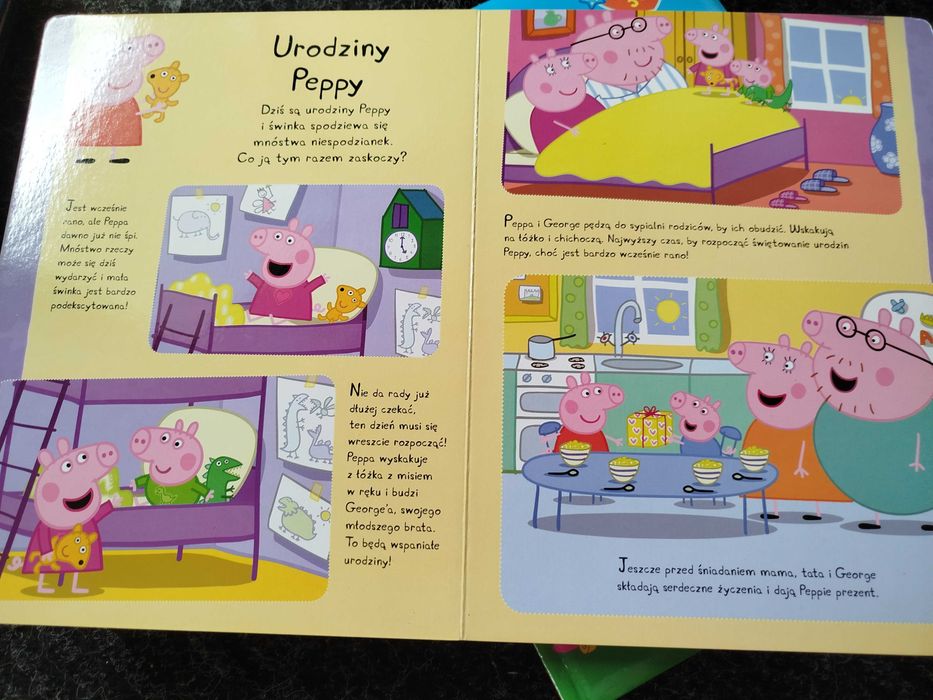 Książka Peppa z figurkami