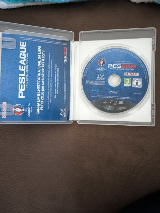 PES 2016 PS3 como novo