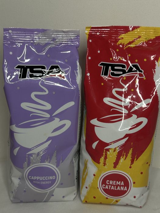 Розчинне капучіно “Irish Energy” та «Crema Catalana”Кава в зернах