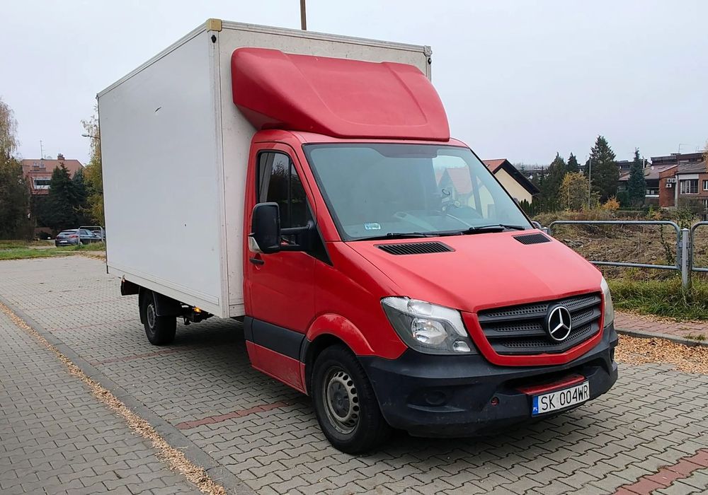 Mercedes-Benz Sprinter  Mercedes Sprinter 313 CDI | Kontener 8 Palet | Klimatyzacja | PL Salon