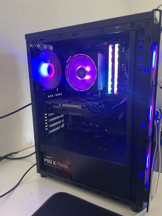 Computador Gaming Ryzen 7 5700G | GTX 1650 | 16GB DDR4 | 500GB | W11