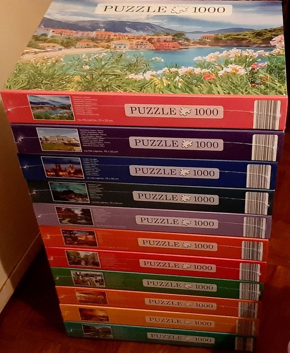 PUZZLE 1000 Peças: AMESTERDÃO - Novo! A Estrear! SELADO!