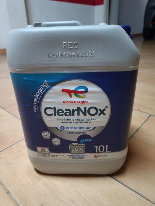 ClearNOx TotalEnergies 10 L — AdBlue Anticristalizante