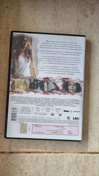 Dvd o olho em bom estado