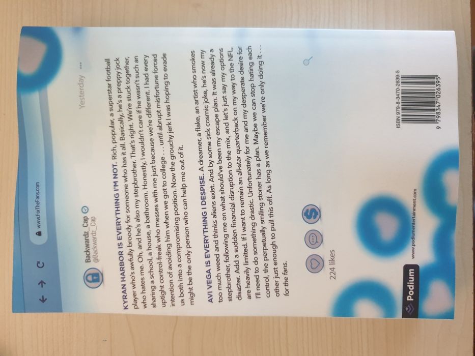 Livro Novo Romance Limitado For the Fans Nyla K