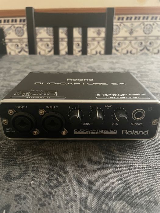 Placa de som Roland Duo-capture ex