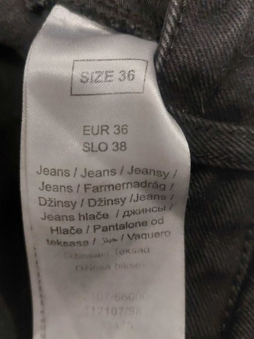 Czarne jeansy Orsay 36