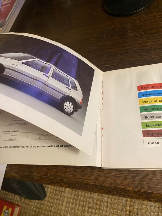 Manual de Instruções / Proprietário - FIAT UNO (Original - Inglês)