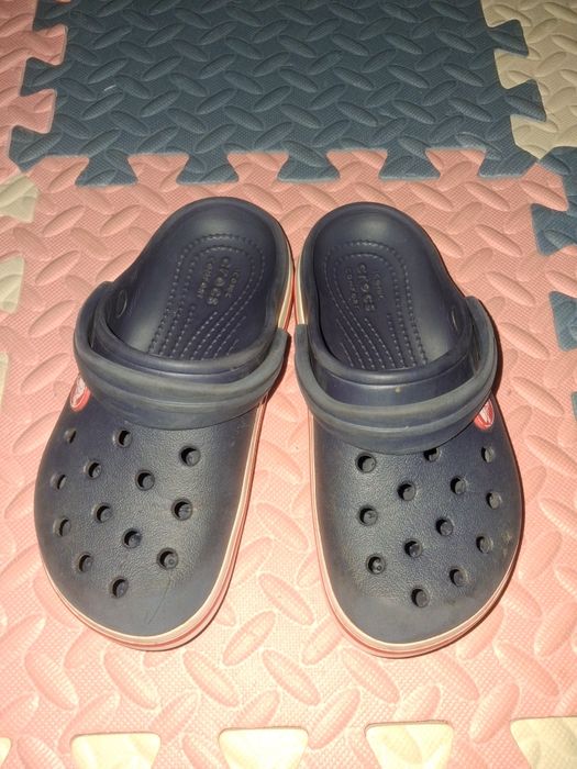 Дитячі крокси-сабо для хлопчика Crocs с12