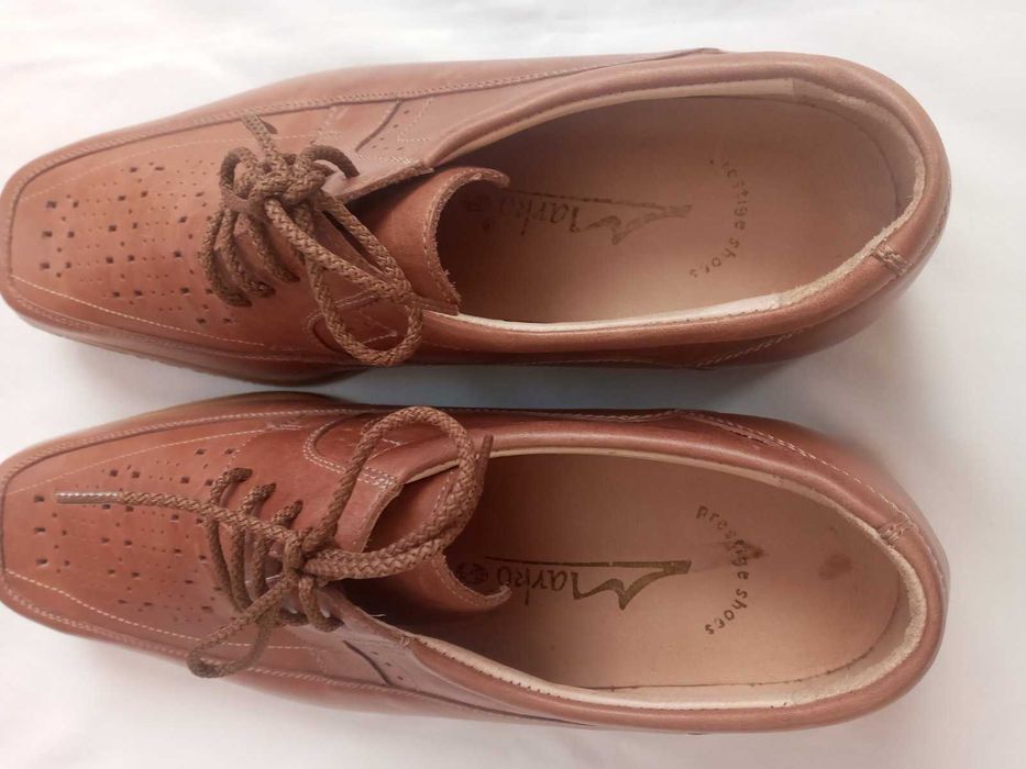 Туфли кожанные мужские Marko Prestige Shoes размер 40
