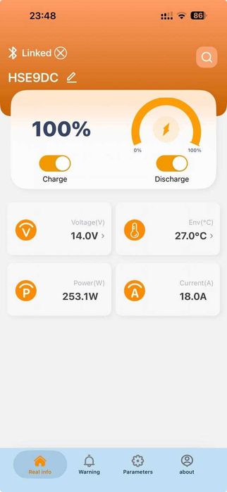 Акумулятор Lifepo4 100Ah Блютуз 1280Вг