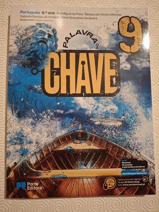 Livro Português 9° ano "Palavra Chave" NOVO
