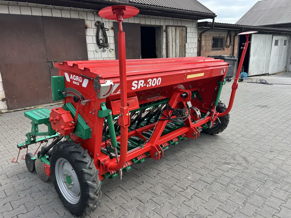 Siewnik Agro Masz Sr , talerzowy, jak Nowy