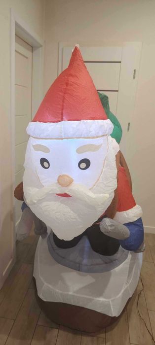 Dmuchany Mikołaj Led 180cm