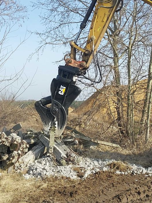Usługi koparką, koparko-ładowarką, koparką long, transport, piasek