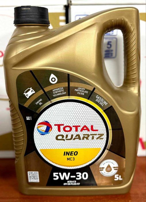 Моторне мастило Тотал Total quartz ineo MC3 5w-30 5 л.