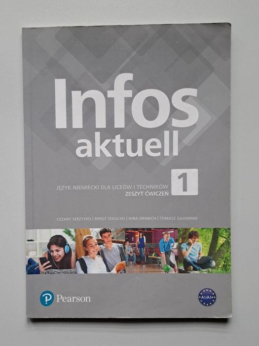 Zestaw Podręcznik + zeszyt ćwiczeń Infos aktua 1