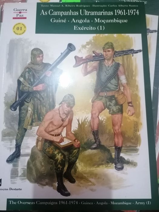 Livro e puzzle - campanhas ultramarinas