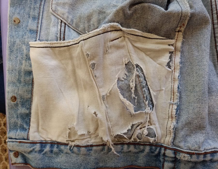 Джинсовая куртка Levis из 90х
