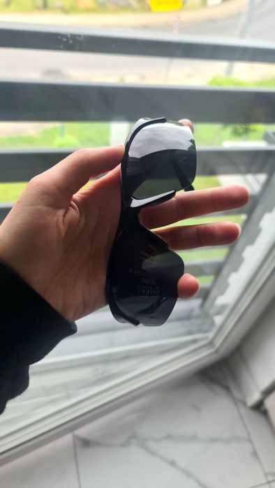 Okulary czarne męskie