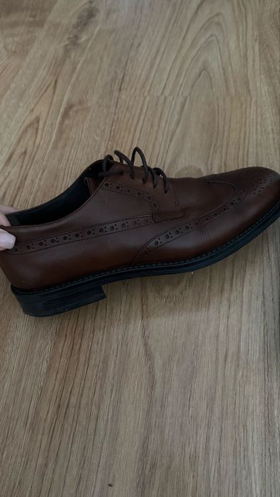 Туфлі оксфорди з натуральноі шкіри