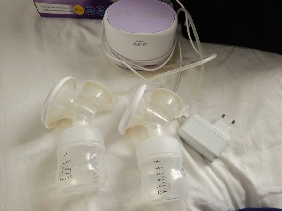 Philips Avent laktator elektryczny podwójny w pełni sprawny SCF334/31