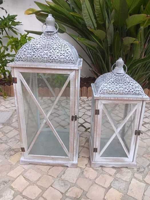 Conjunto de Lanternas Decorativas Vintage