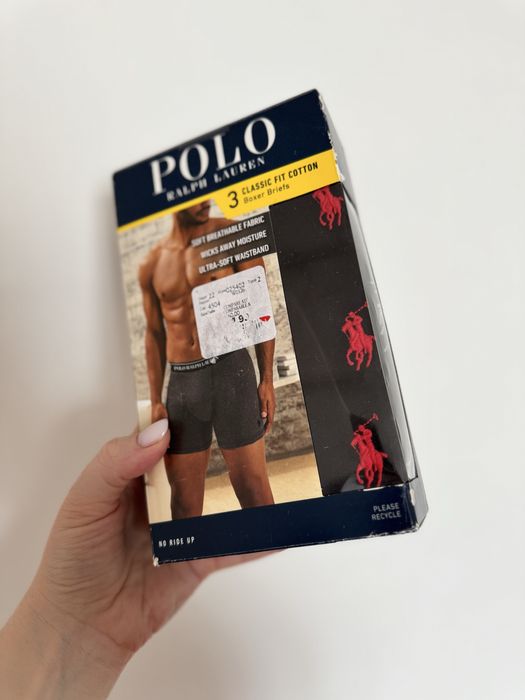 Труси чоловічі Polo Ralph Lauren Classic Fit 3 шт ORIGINAL
