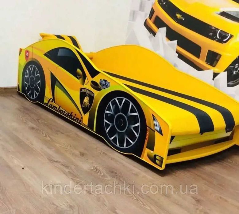 Кровать машина з матрасом/ліжко машина/диван авто/Безкоштовна доставка