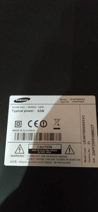 Televisão Samsung Led de 46"