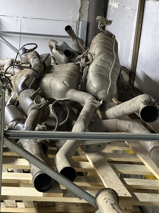 Вихлопна система Мерседес 222,221,212,204,164 Глушитель ML,S,E,C