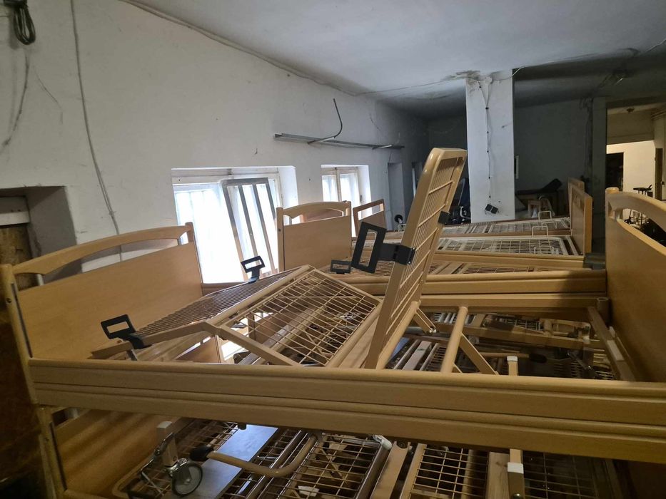 Łóżko  rehabilitacyjne hydrauliczne 3funkcyjne tanio ładne bezawaryjne